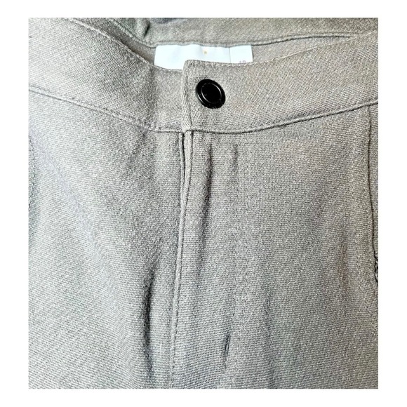 Athleta Womens Size 4P Moto Skinny Pants Petites Grey Zipper Pocket Stretch - Picture 15 of 16